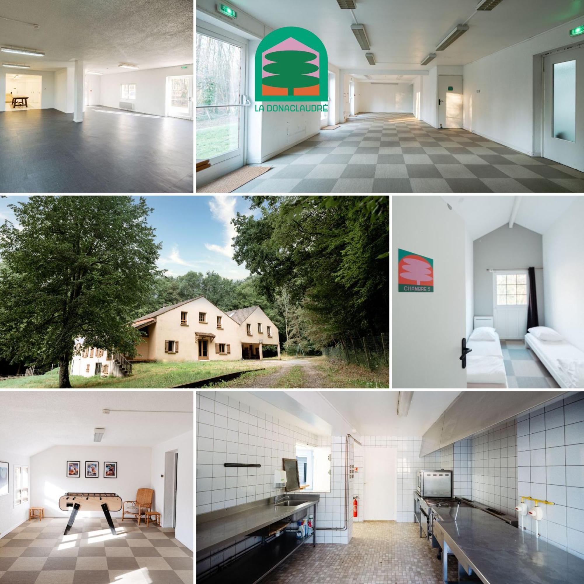 La Donaclaudre - Hebergement De Groupe En Pleine Nature, Ideal Pour Tous Vos Sejours ! 63 Couchages - 2 Grandes Salles - Salle De Jeux - Cuisine Professionnelle - Accessible Facilement - Localisation Attractive -Proche Paris & Disney Saint-Augustin  Kültér fotó